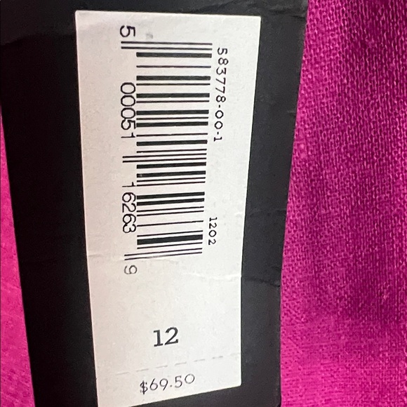 Banana Republic Linen Blend Tailored Shorts Pink High Waist Size 12 - Picture 4 of 9